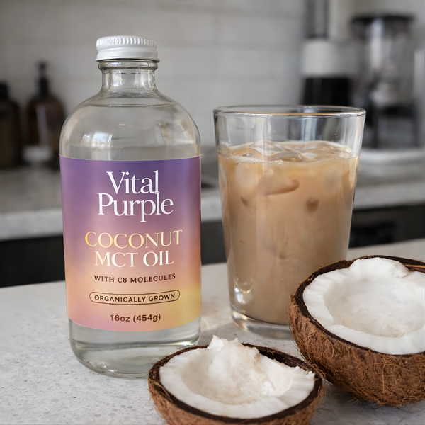 MCT Oil- Fractionated Coconut Oil- C8- Organically Grown