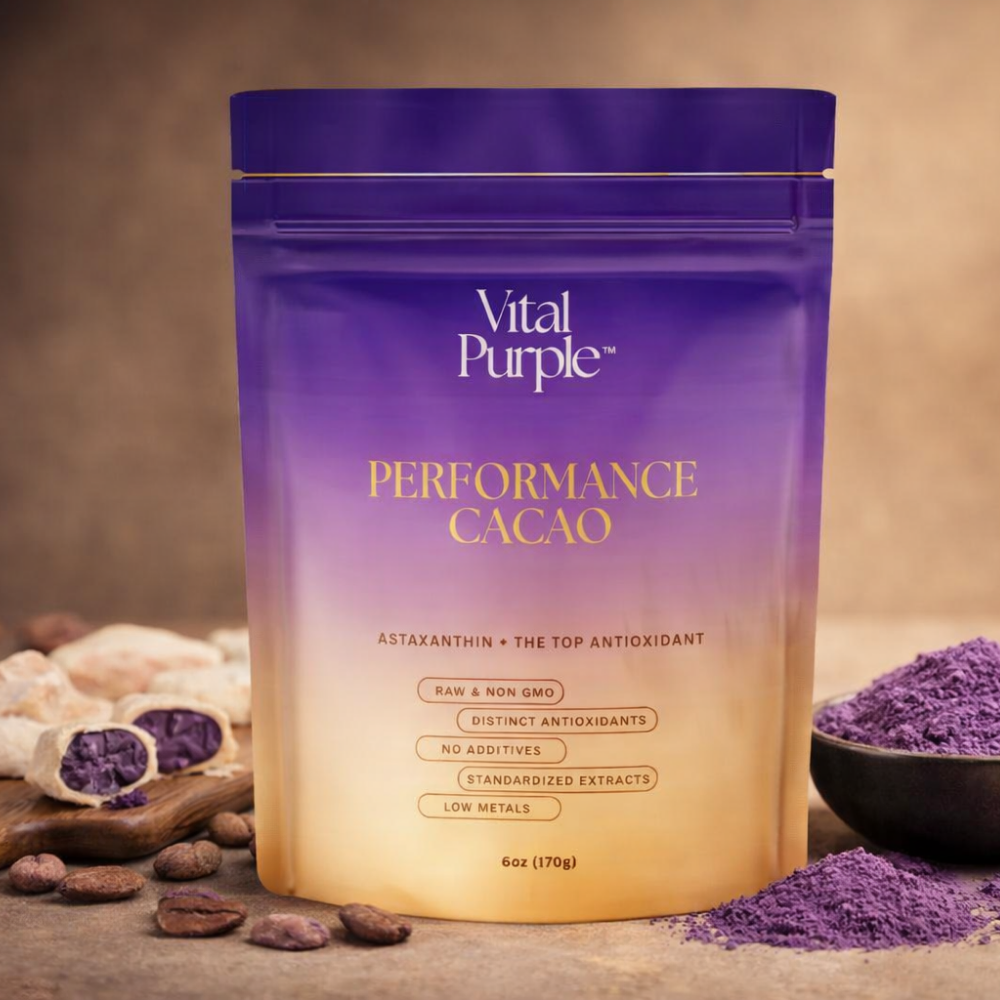 The new Mushroom Cocoa drink from Vital Purple