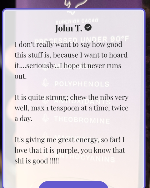 Vital Purple Client's Feedback