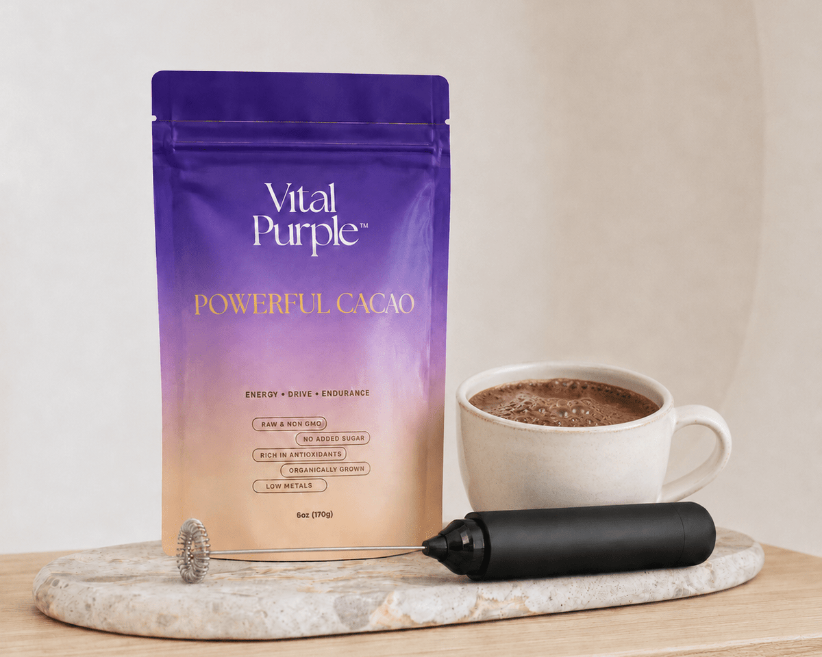 Frother + Powder - Vital Purple