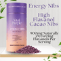 High Flavanol Cocoa Nibs 10 oz | High Antioxidant | Low Cadmium | Raw Cacao | Purple Cocoa - Vital Purple