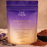 Mushroom Cocoa, Astaxanthin, Cocoa Flavanols, Magnesium Taurate - Vital Purple