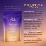 Mushroom Cocoa, Astaxanthin, Cocoa Flavanols, Magnesium Taurate - Vital Purple