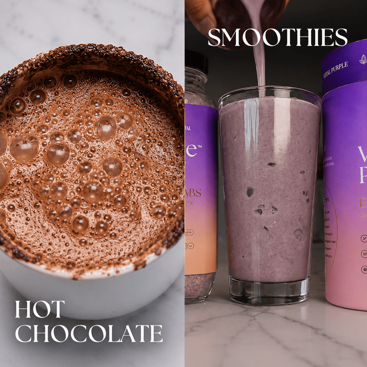 Organic High Flavanol Cocoa Powder | Purple Cacao Powder | 25% Fat - Vital Purple