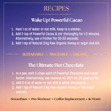 Organic High Flavanol Cocoa Powder | Purple Cacao Powder | 25% Fat - Vital Purple