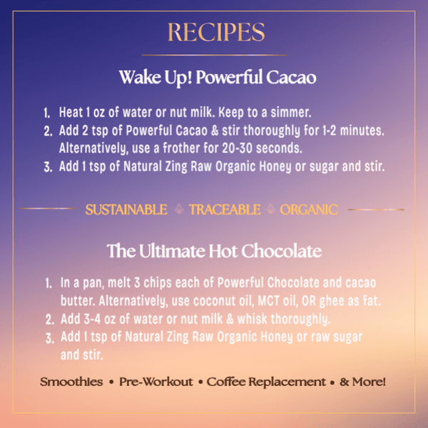 Organic High Flavanol Cocoa Powder | Purple Cacao Powder | 25% Fat - Vital Purple